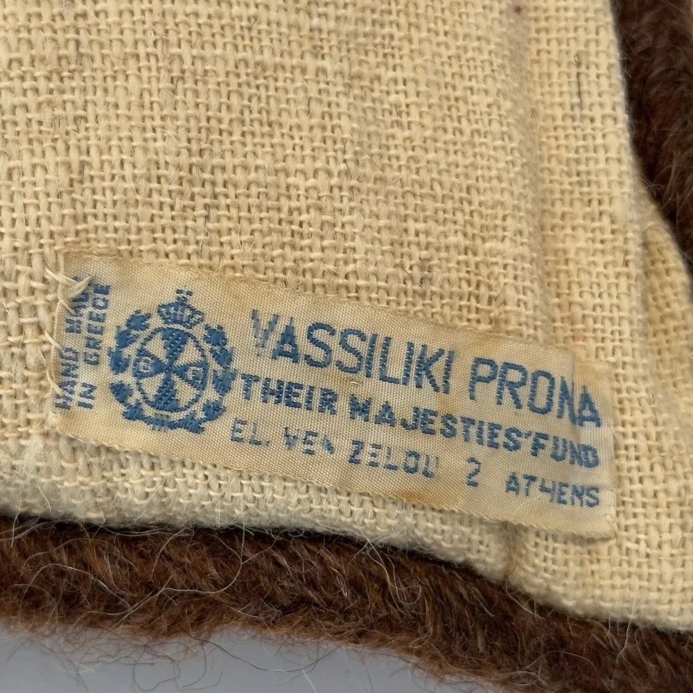 Vassiliki Prona Greece Majesties Fund‎ Needlepoint 2 Pillows Bird Floral Wreath